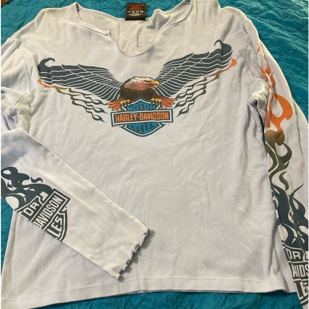Cute Harley Davidson top